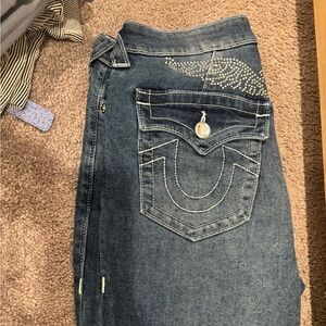 True Religion Becca Mid Rise Bootcut Jeans